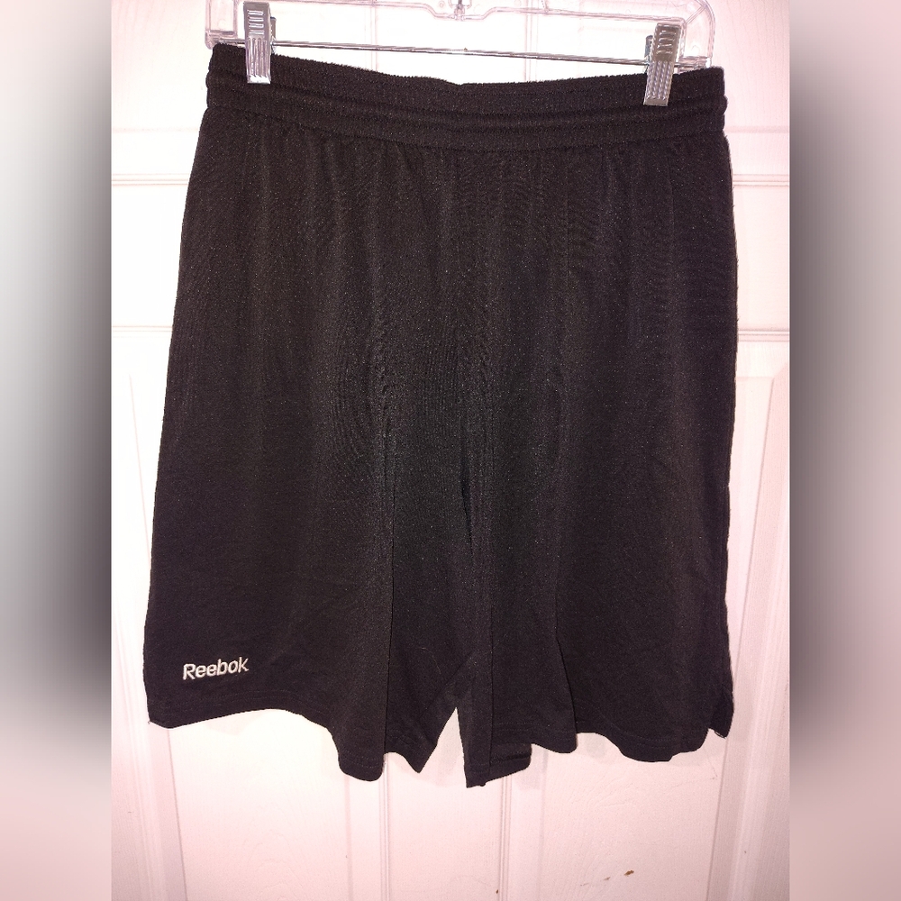 Reebok Black Athletic Shorts Lightweight Performance